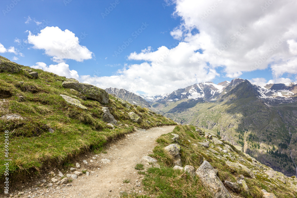 Fototapeta premium Sentiero di montagna