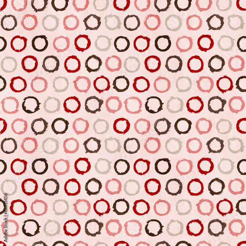 Vector funky retro seamless pattern
