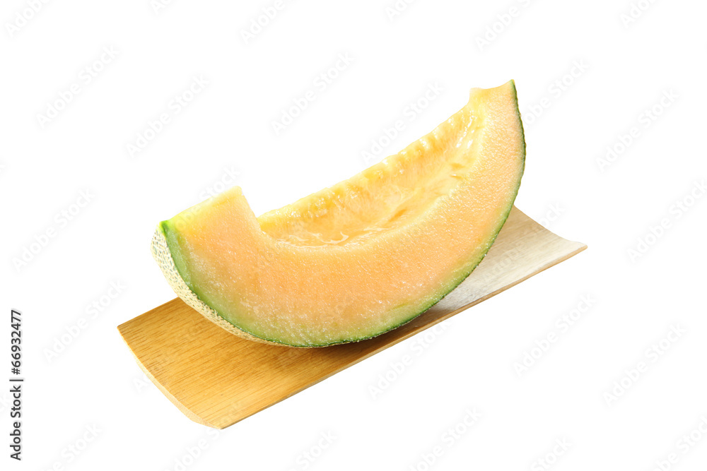 Cantaloupe melon.