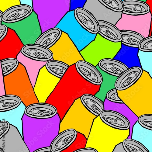 Cans background