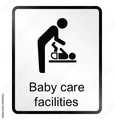 Baby Care Facilities Information Sign