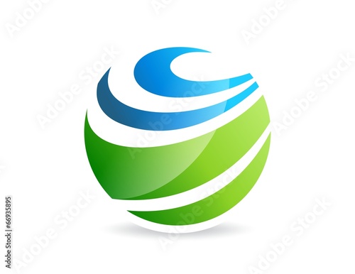 globe finance success,abstract logo business,global work people