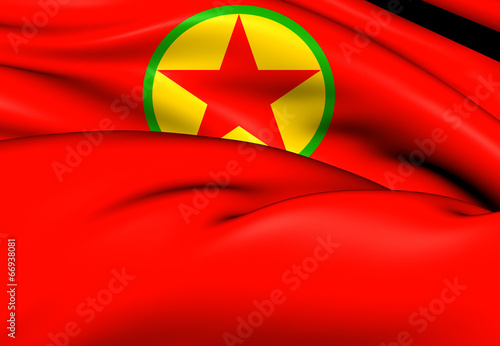 Flag of Kurdistan Workers' Party photo
