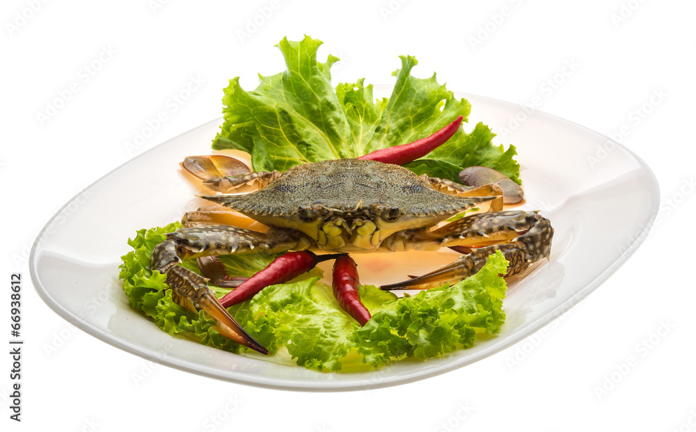 Raw crab Raw crab