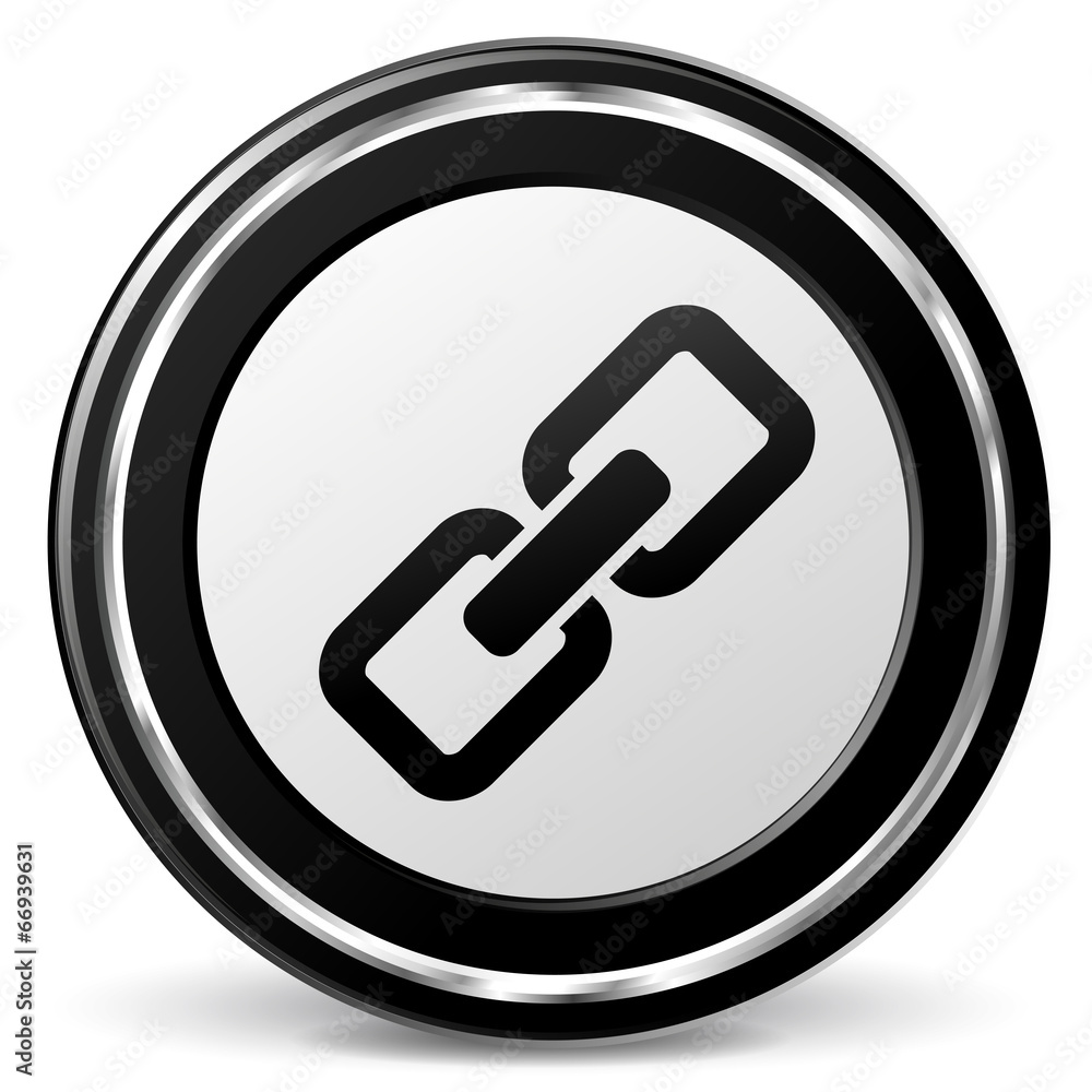 Vector chain icon Vector chain icon