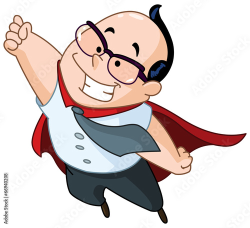 Super businessman