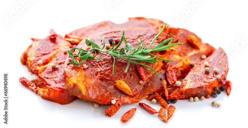 Raw Marinated Meat