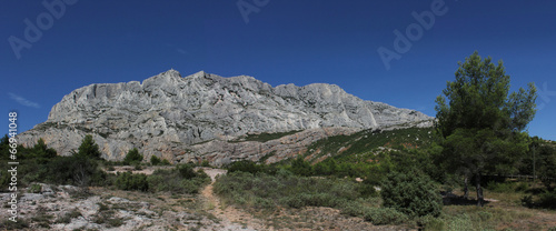 Bild auf Leinwand sainte victoire