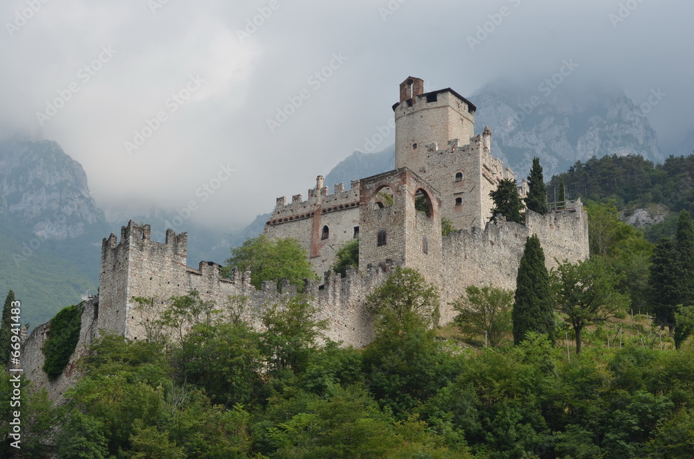 Castle of Avio, Sabbionara Castle, Trento county, Italy Castle of Avio, Sabbionara Castle, Trento county, Italy