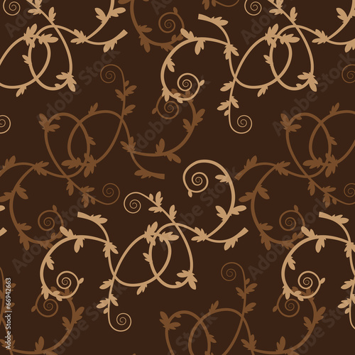 brown vintage pattern