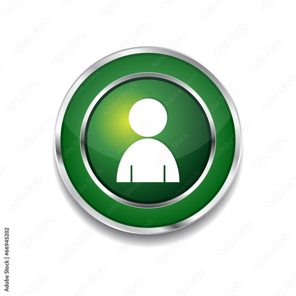 User Circular Vector Green Web Icon Button User Circular Vector Green Web Icon Button