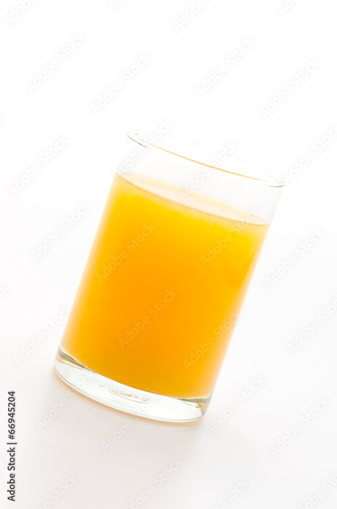 Orange juice glass Orange juice glass