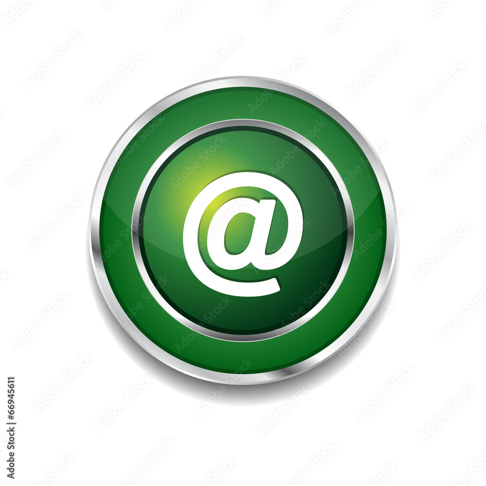 AT Circular Vector Green Web Icon Button AT Circular Vector Green Web Icon Button