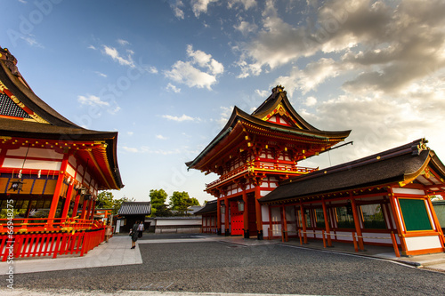 Fushimi Inari Taisha Shrine in Kyoto, Japan