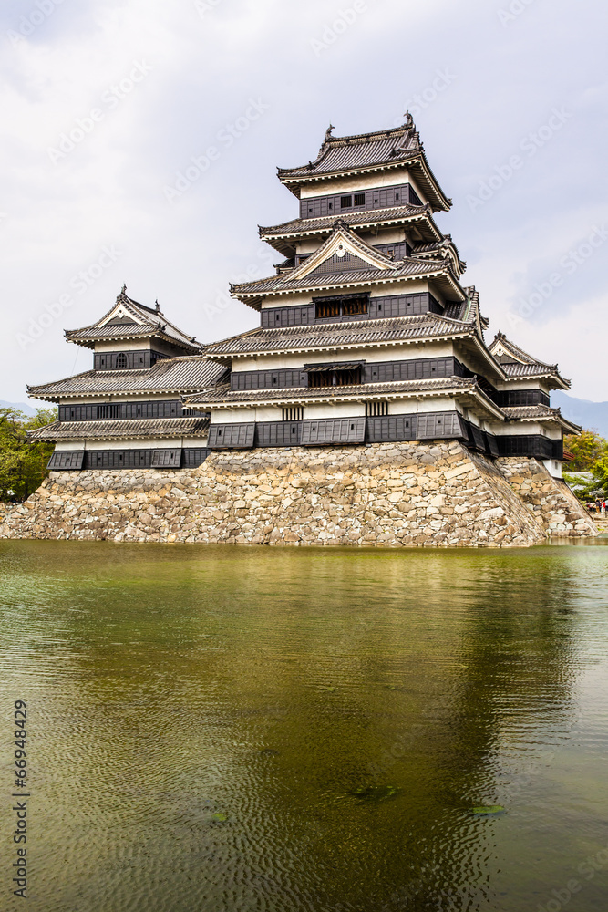 Beautiful medieval castle Matsumoto in the eastern Honshu, Japan Beautiful medieval castle Matsumoto in the eastern Honshu, Japan