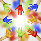 hands of different colors