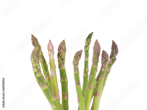Close up of top asparagus.