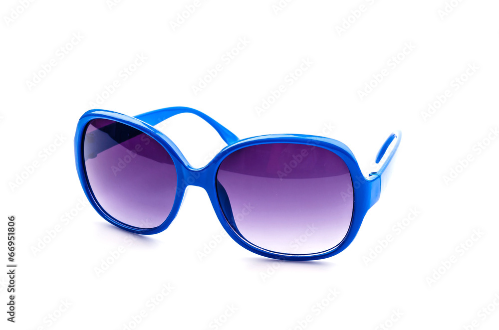 Sunglasses isolated white background