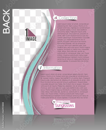 Optician Sunglasses Store Front Flyer