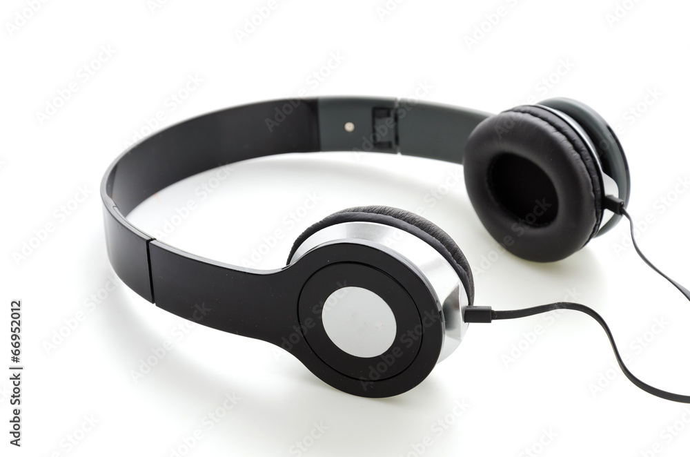 Headphone isolated on white Headphone isolated on white
