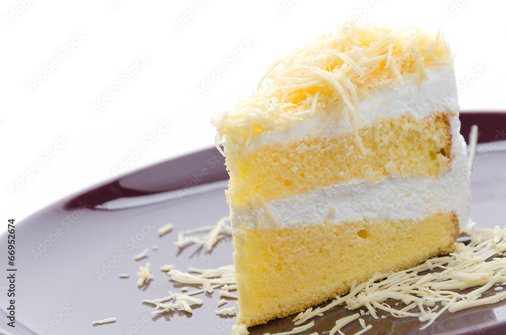 Cheesecake isolated white background Cheesecake isolated white background