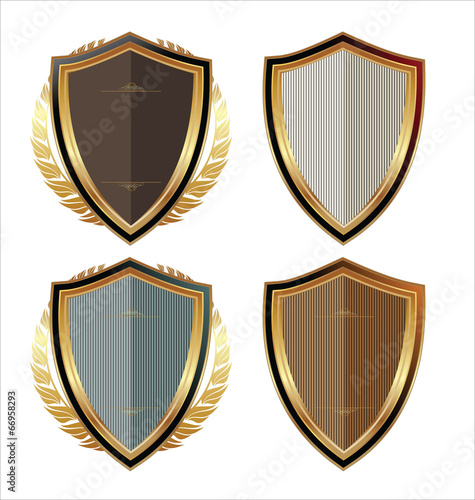 Golden shields collection