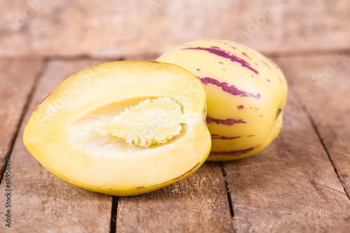 pepino melon fruit