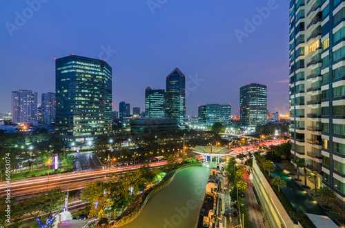 Bangkok view from roof top © 290712