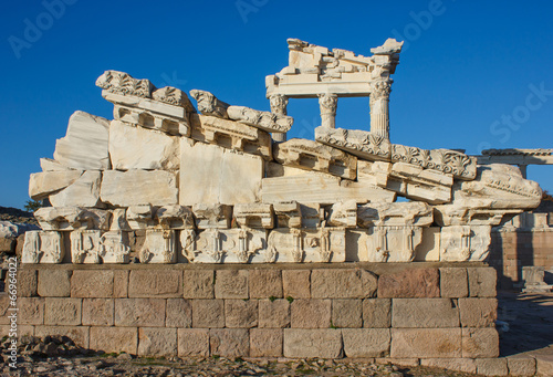 ruined fronton temple of Trajan photo