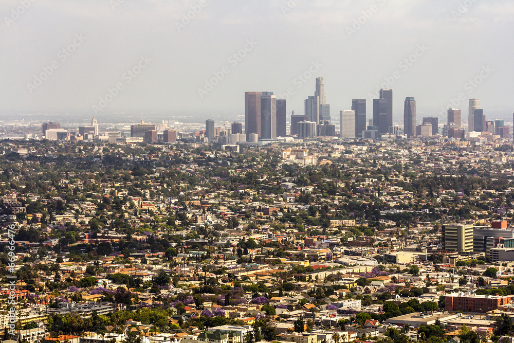 Fototapeta premium Los Angeles downtown