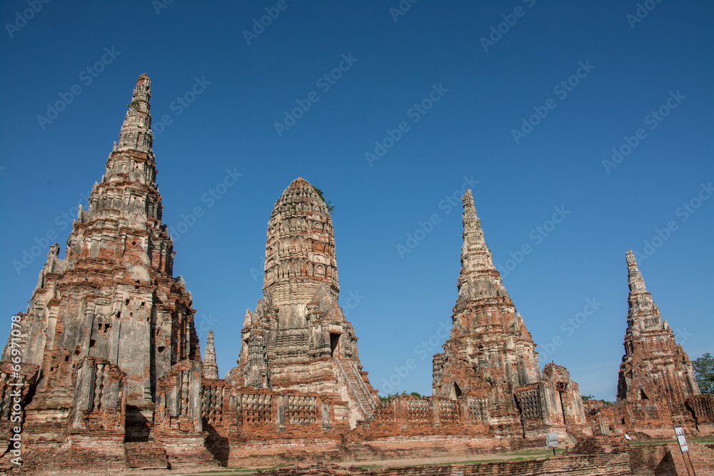 Chai Wattanaram Temple, Ayuddhaya, Thailand Chai Wattanaram Temple, Ayuddhaya, Thailand