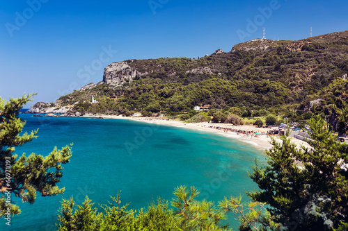 Fototapeta Naklejka Na Ścianę i Meble -  Potami beach, Samos island, Greece