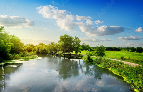 Footpath by the river