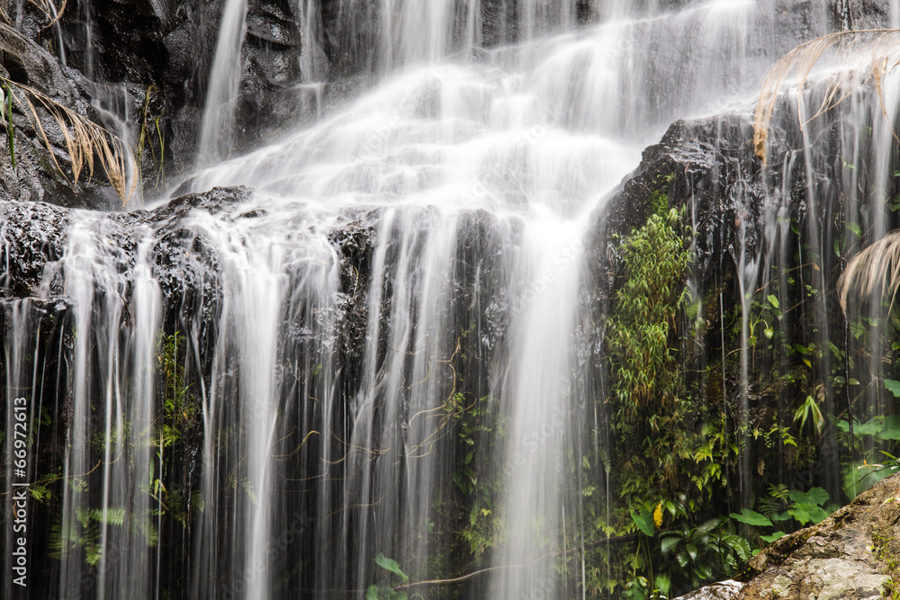 Wang Bua Ban waterfall in Doi Suthep-Pui Nationnal Park , Chiang