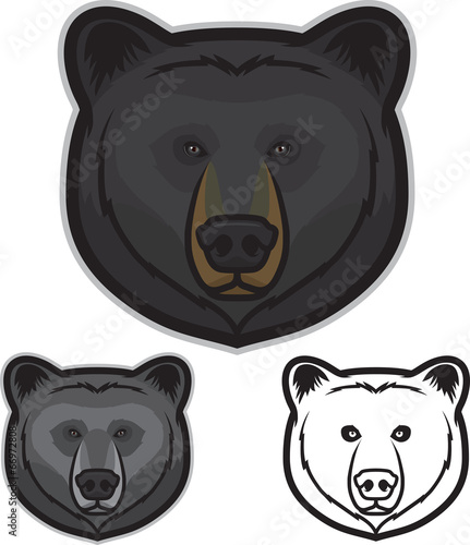 Black Bear Face