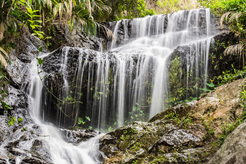 Wang Bua Ban waterfall in Doi Suthep-Pui Nationnal Park , Chiang