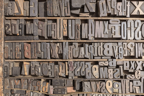 Letterpress alphabet