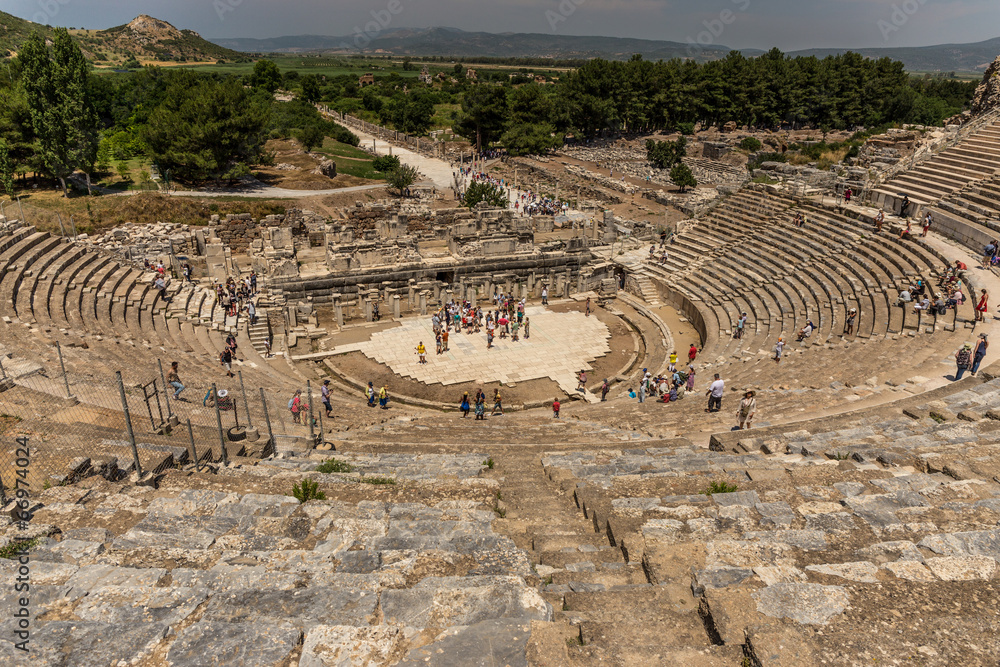 Das große Theater in Ephesos