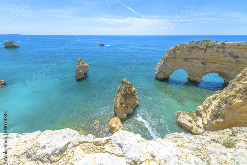 Sea Arch in Algarve, Portugal