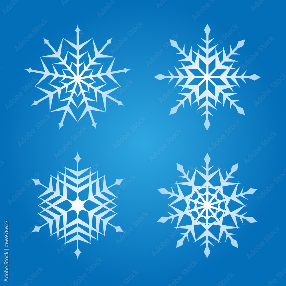 雪の結晶イラスト 雪の結晶イラスト
