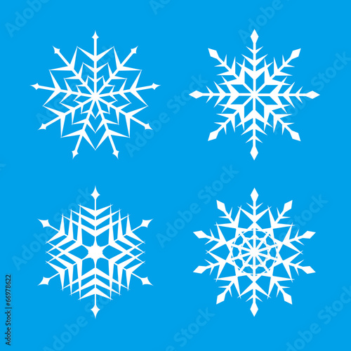 雪の結晶イラスト