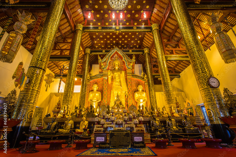 Naklejka premium WAT JEDI LUANG TEMPLE