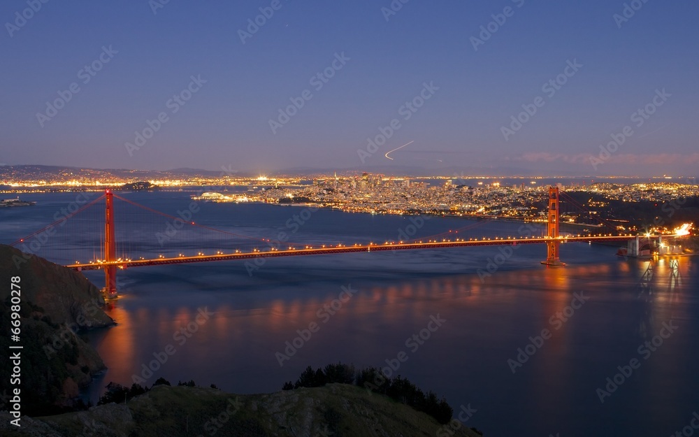 Golden Gate Bridge From Marin Headlands