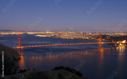 Golden Gate Bridge From Marin Headlands