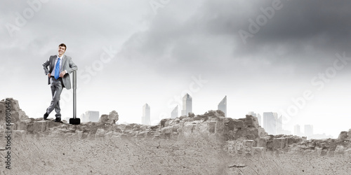 Foto Man with hammer
