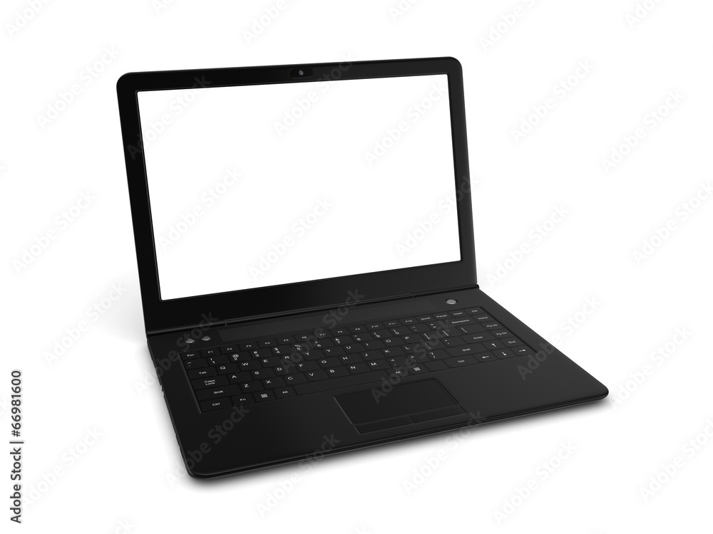 Modern notebook. Modern notebook.