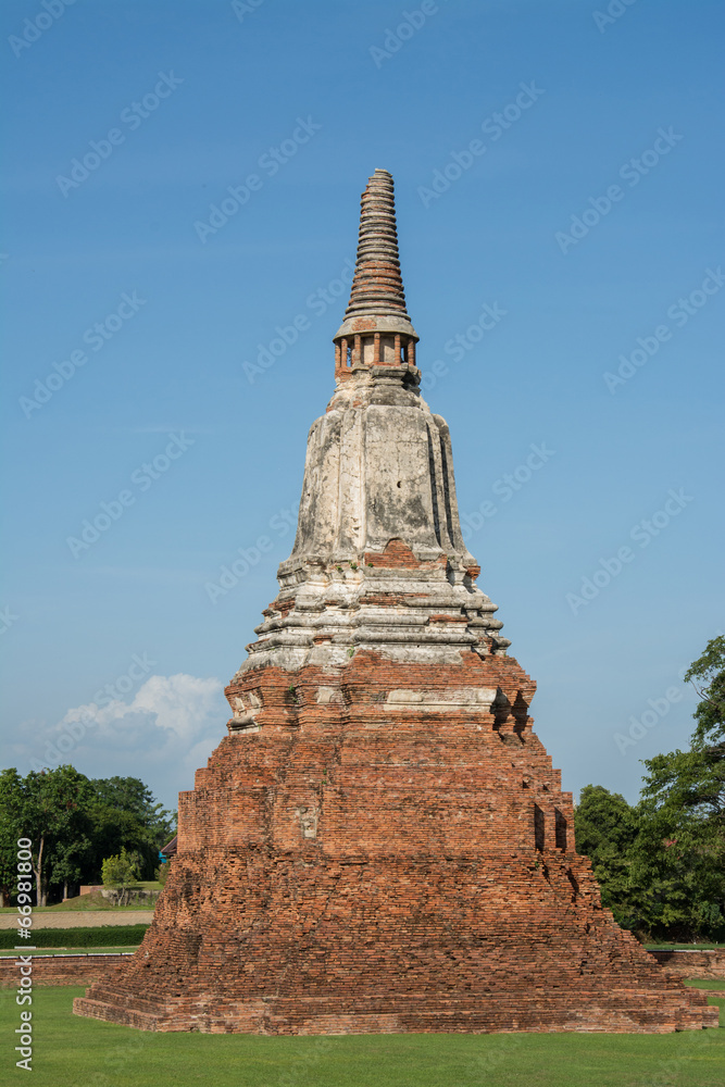 Chai Wattanaram Temple, Ayuddhaya, Thailand 