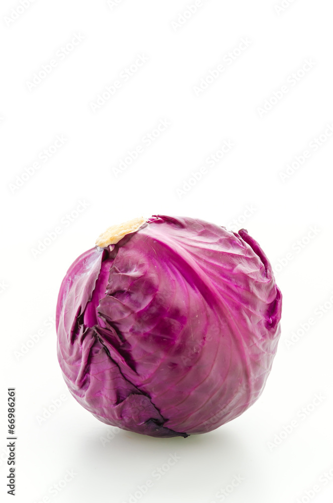 Cabbage isolated on white Cabbage isolated on white