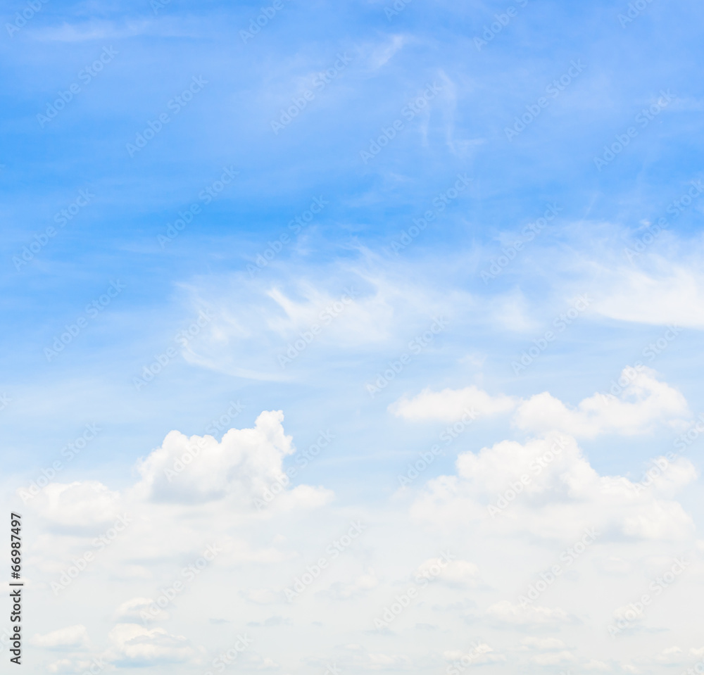 Fototapeta premium Cloud on blue sky