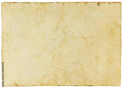 Old yellow paper texture photo